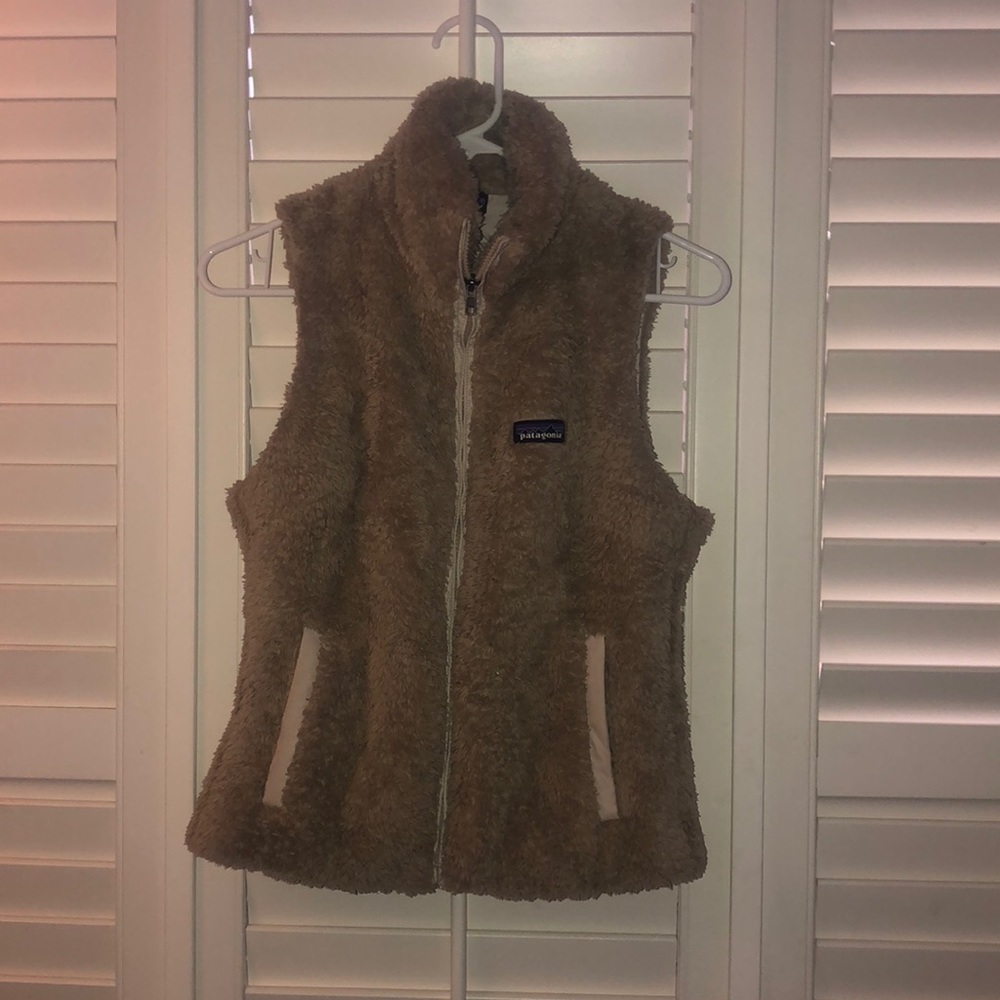 patagonia fur vest